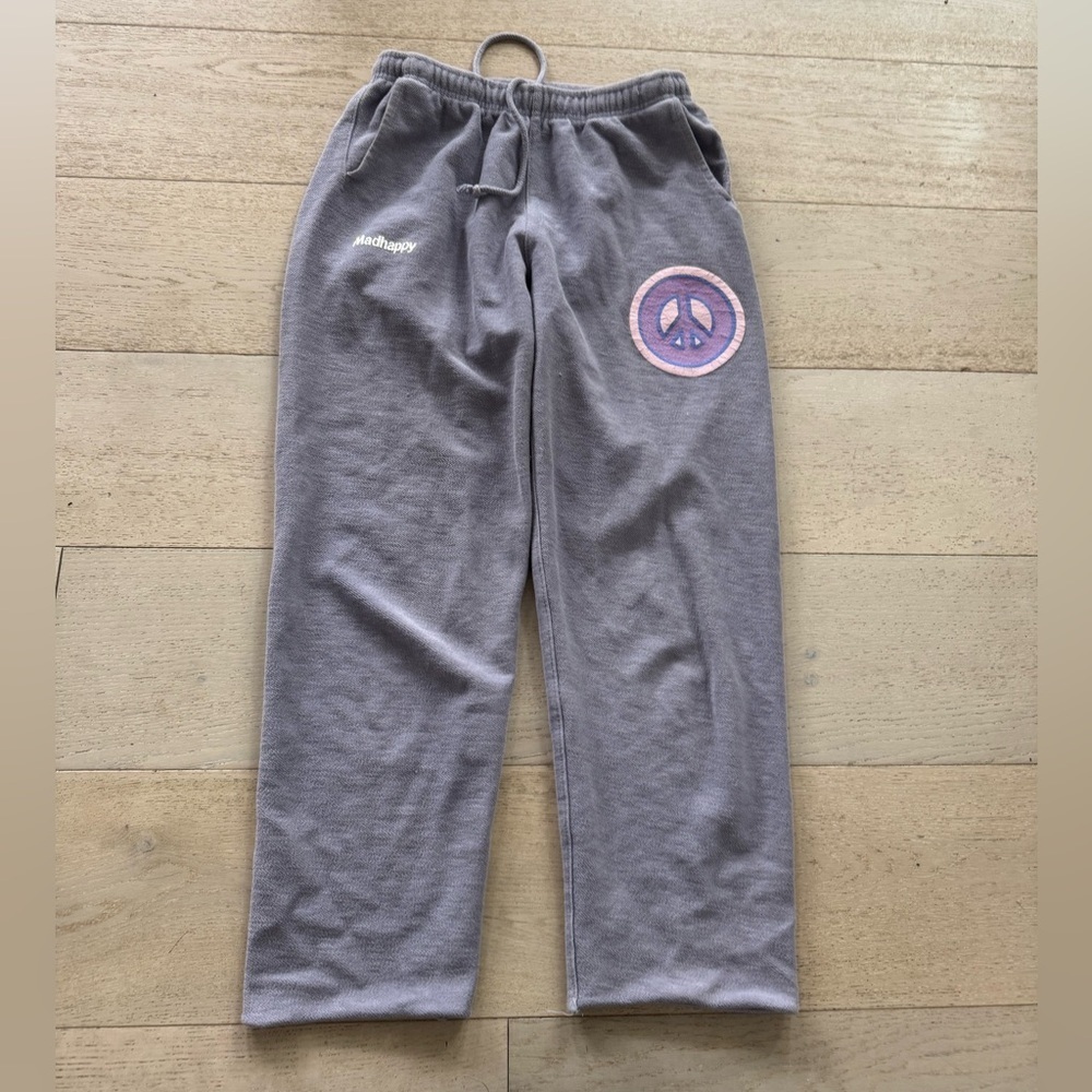 MadHappy Peace Terry sweatpants S